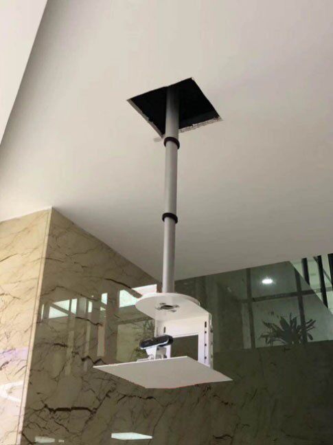 管内走线视频会议投影机电动吊架摄像头升降器升降架推杆投影仪