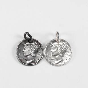 手工制作小飞侠925纯银摩根银币吊坠男潮小吊牌欧美个性坠子女