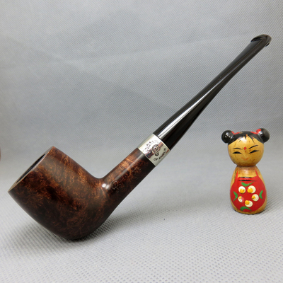 爱尔兰进口彼得森Peterson银圈石楠木烟斗3mm老式男士 ARAN 15