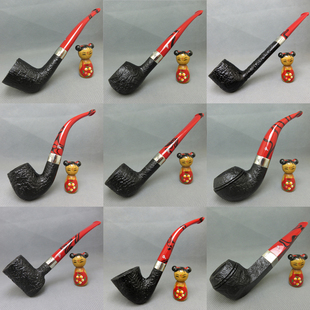 爱尔兰进口彼得森Peterson喷砂3mm石楠木烟斗德古拉吸血鬼dracula