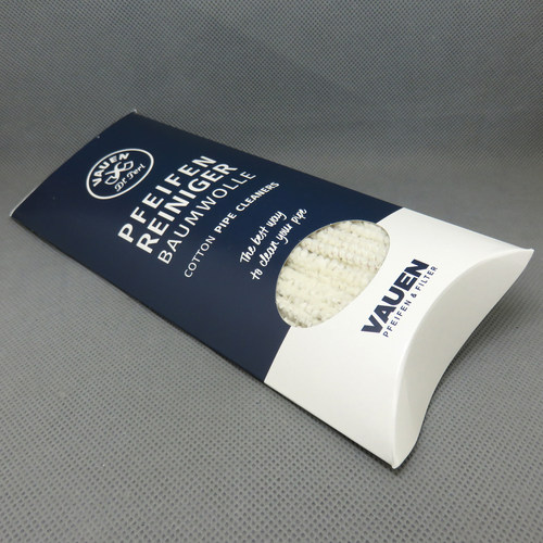 原装德国进口VAUEN华云烟斗清理纯棉通条工具纸盒白色不掉毛80只