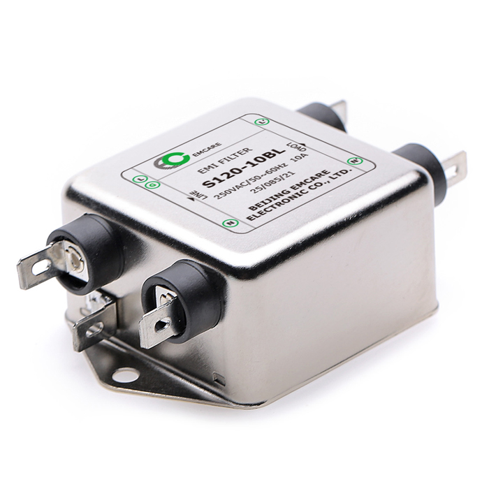 北京爱科 抗干扰电源滤波器 单相滤波器 S120-10BL 10A安培电流