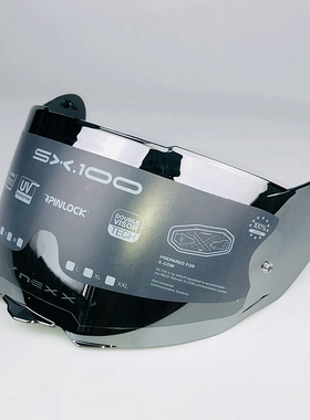 葡萄牙X NEXX SX100 SX100R头盔 原装PinLock电镀银  透明镜片
