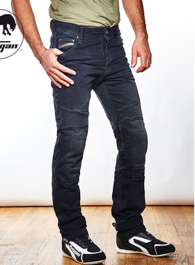 法国Furygan STEED 抗撕裂凯夫拉牛仔裤 D3O护具 新款男士骑行裤