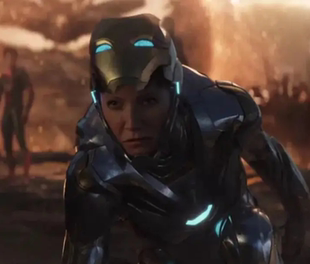 herobox定制 1/1复联4 小辣椒Mark49 钢铁侠胸像 小辣椒模型雕像