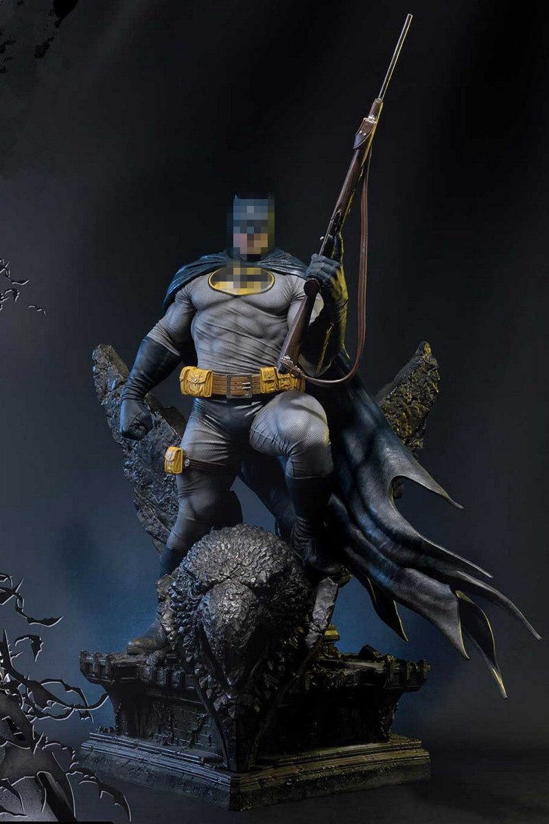 黑暗骑士3手办蝙蝠侠雕像