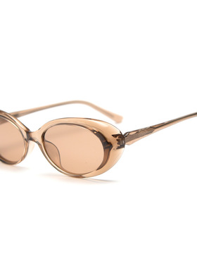 欧美新款韩系椭圆TR90板材脚偏光太阳眼镜潮男女网红软妹街拍墨镜