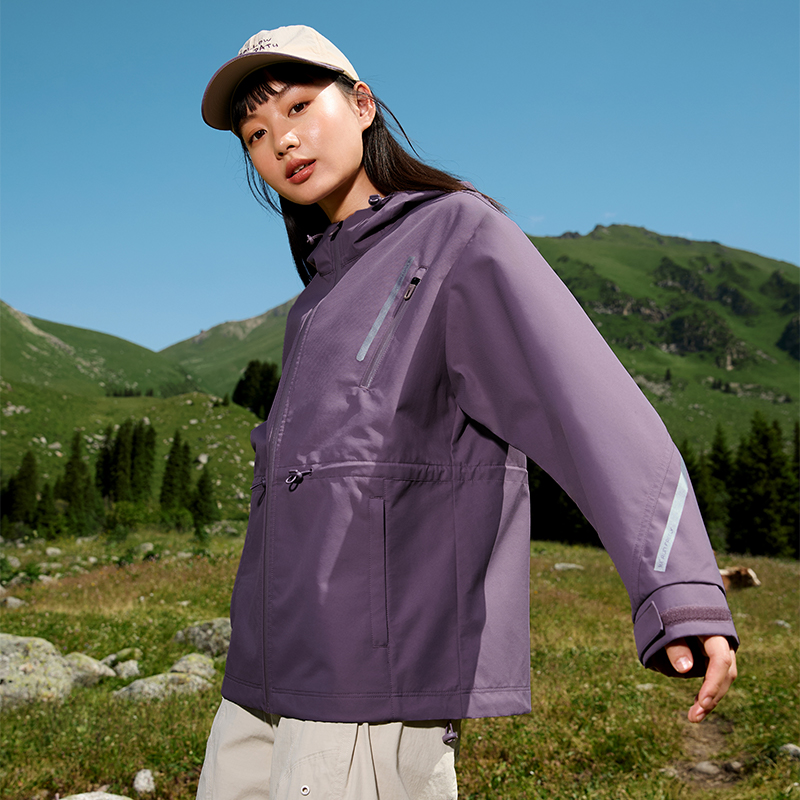 防风防泼水风衣361女运动外套