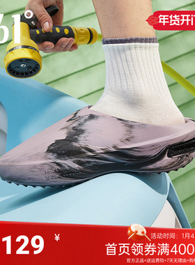 Joker Cyber约基奇潮拖361篮球运动拖鞋2025秋季新款透气休闲凉拖