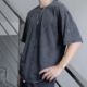 NNID短袖 T恤情侣水洗毋须刺绣200g精梳棉国潮欧美风T恤男