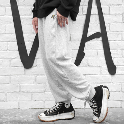 NNID情侣束脚长卫裤新疆棉欧美风