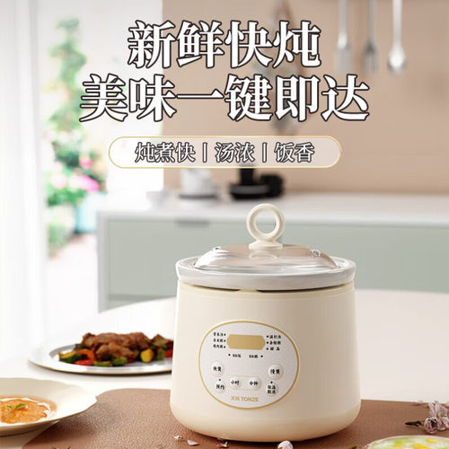 全自动迷你小炖盅煮粥陶瓷家用