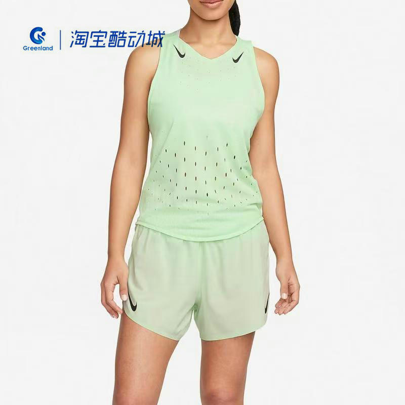 耐克女士时尚舒适透气V领背心