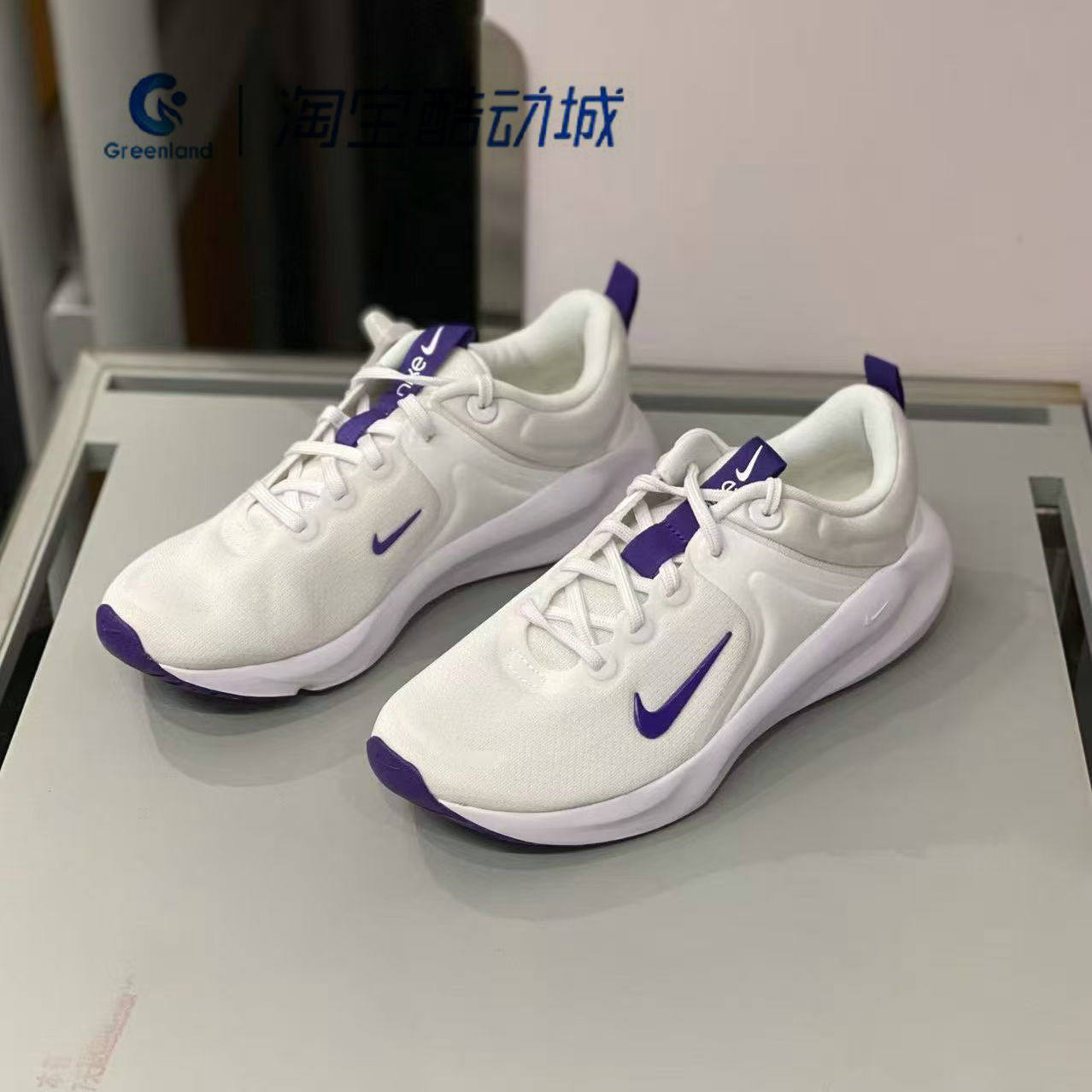 Nike/耐克In-Season TR 14女款白紫舒适运动低帮跑步鞋HF1103-103