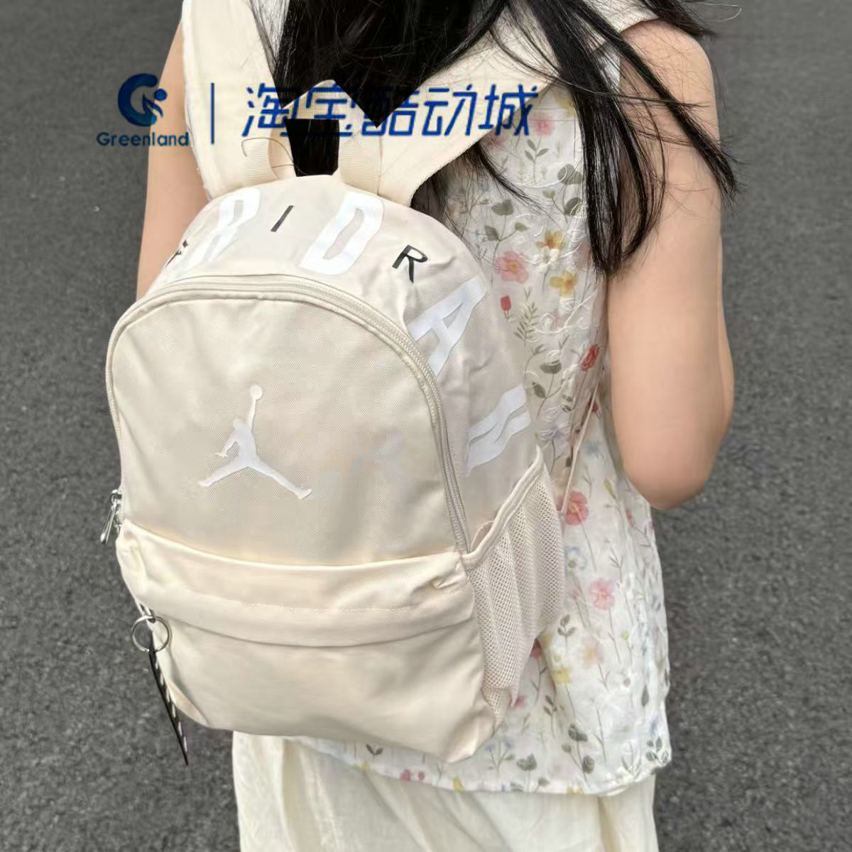 耐克男女款休闲经典拉链双肩包