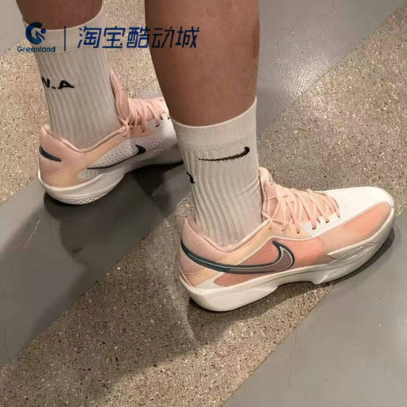 Nike 耐克男鞋G.T.CUT CROSS粉色实战休闲篮球鞋运动鞋HF0231-602
