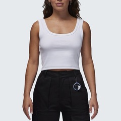 Nike/耐克Jordan 女子纯色U型领修身无袖背心FJ6148-100