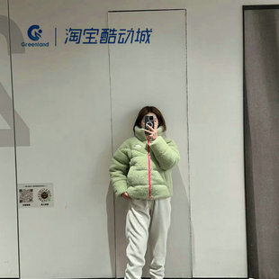 343 女子运动保暖立领羽绒服夹克DV6676 010 耐克秋冬新款 Nike