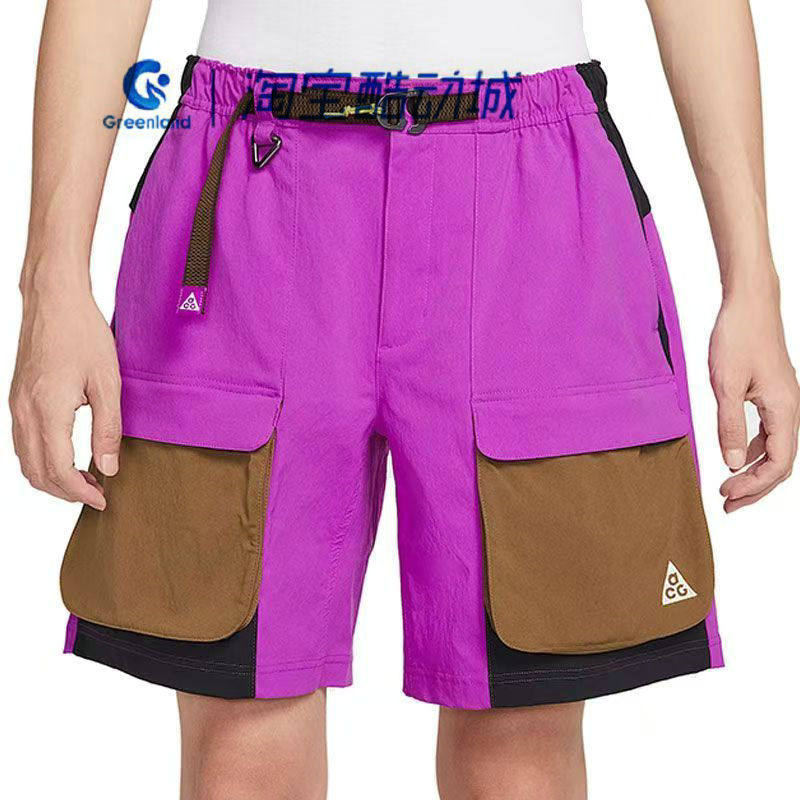 NIKE/耐克男工装短裤ACG户外速干大口袋运动训练短裤HV0594-551