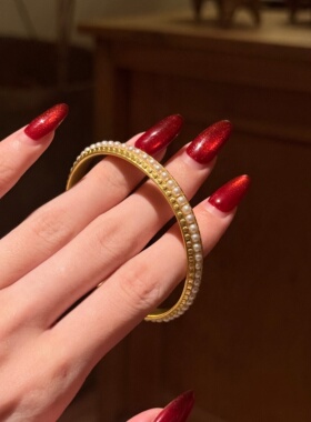 千夕 足金9995D婉容手镯黄金手镯女情侣七夕情人节生日礼物送女友