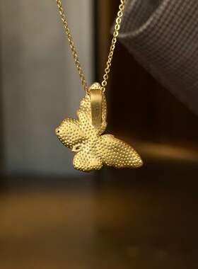 千夕足金999闪钻花丝蝴蝶黄金戒指女款七夕情人节生日礼物送女友