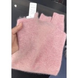 3666【欧货高端梦幻粉大角羊拉绒】秋冬新款毛衣女士上衣