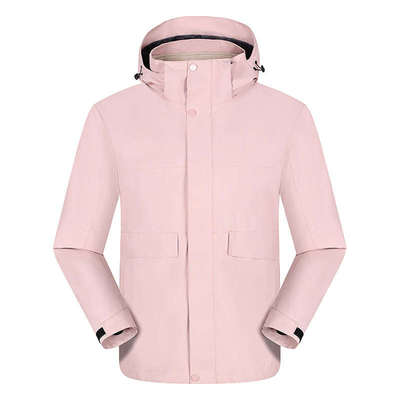 纯色YKK拉链三合一冲锋衣