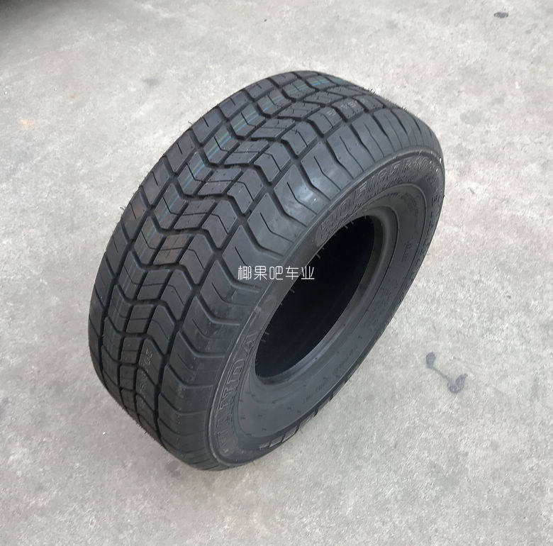 电动巡逻车观光车加厚钢丝轮胎205/65-10 20.5X8.0R10真空胎外胎