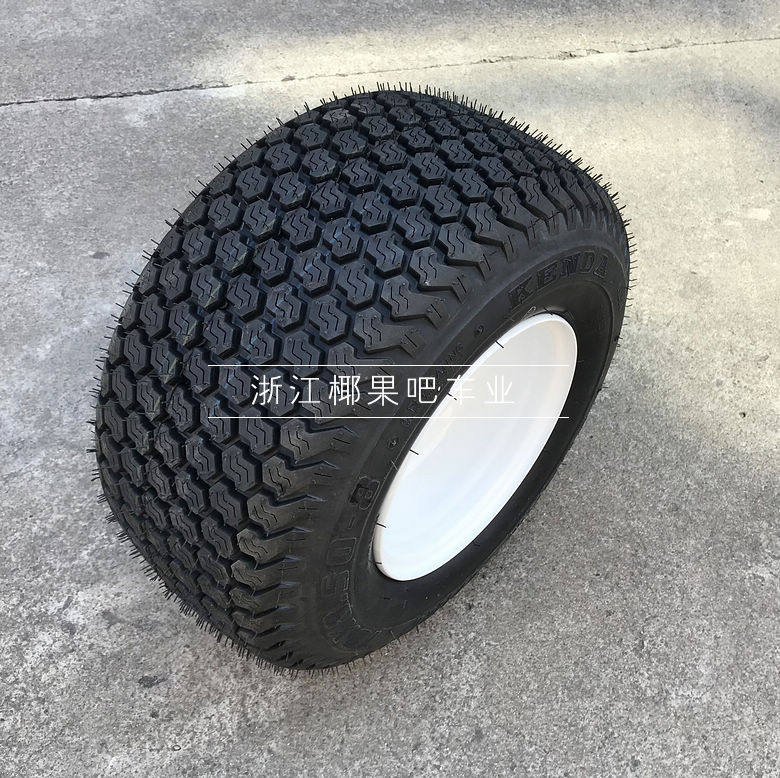 高尔夫球车 巡逻车沙滩车18X8.50-8寸草坪轮胎 建大18X6.50-8轮胎