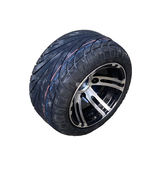 10寸公路轮胎6径铝轮毂 DIY改装 四轮沙滩车卡丁车摩托配件235