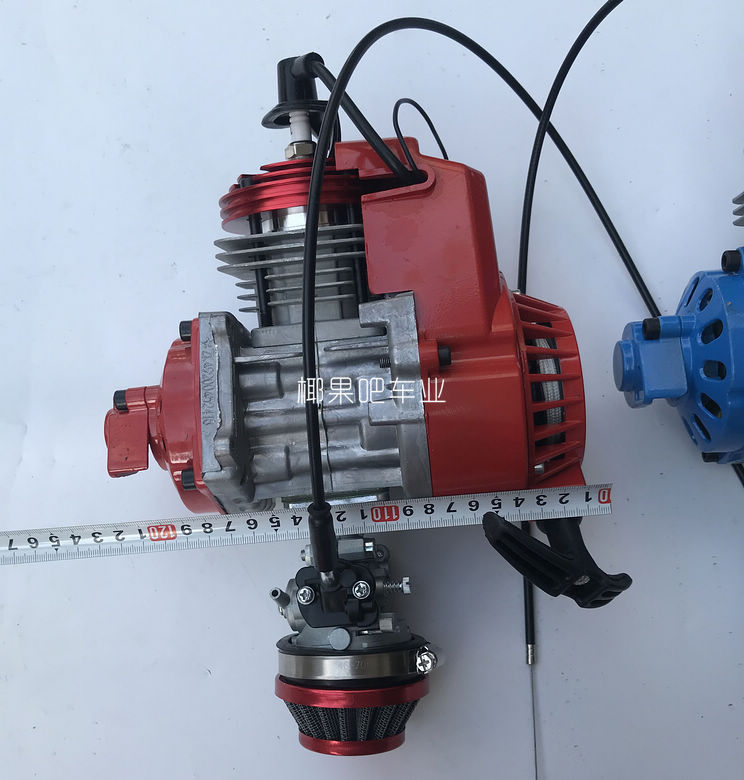 定制迷你摩托车配件小跑车49CC发动机化油器改装自行车汽油机CNC