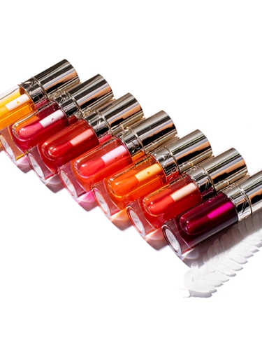 Clarins, бальзам для губ с экстрактом растений, питательный увлажняющий осветляющий блеск для губ, 7 мл, смягчает морщинки на губах, 3 оттенок