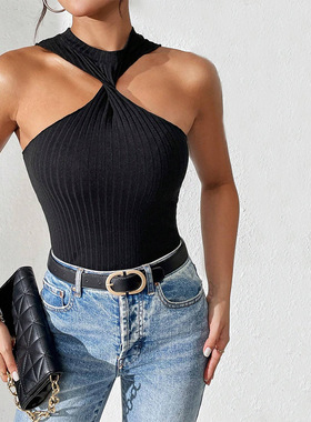 Twist Front Bralette 扭结挂脖聚会背心