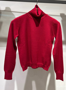 意大利正品代购 iblues 25秋冬 IMPARI 女士休闲百搭高领针织衫