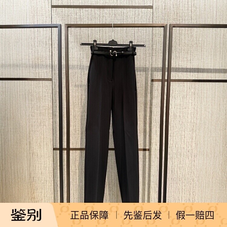 意大利正品代购Sportmax 26秋冬SPXVOLONTA 女士气质百搭直筒长裤