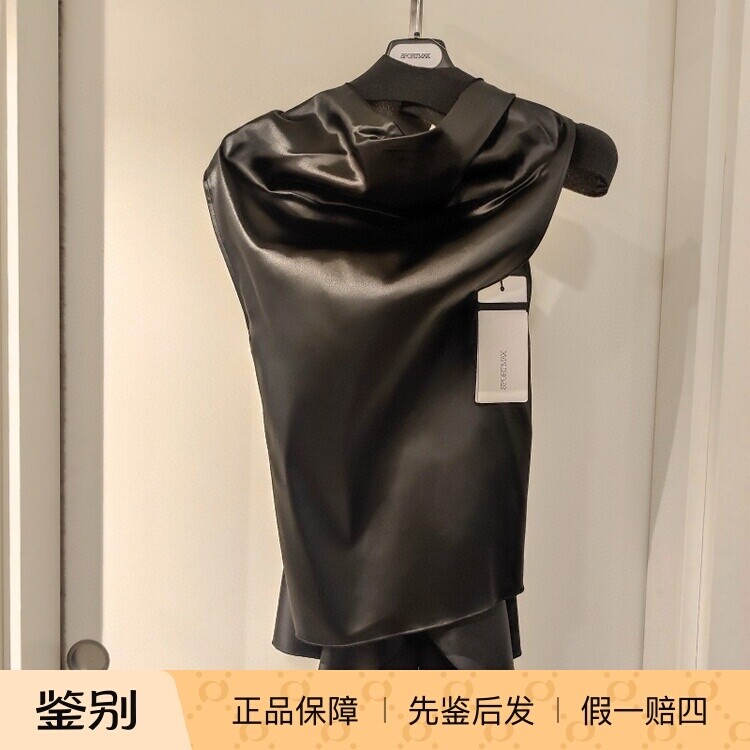 国内现货正品代购Sportmax 25春夏 AGADIR1234女纯色系带无袖上衣