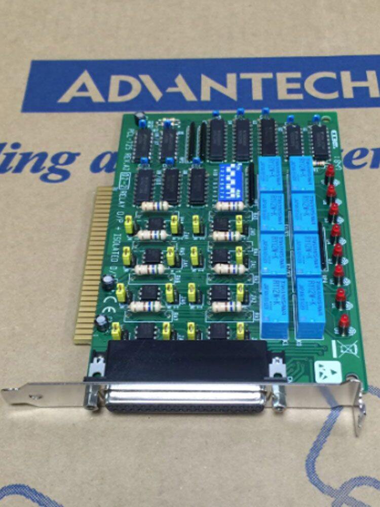 ADVANTECH PCL-725-AE 8-WAY RELAY OUTPUTS 8-WAY OPTICALLY ISOLATED DIGITAL INPUTS CORRESPONDING DB-37 COUNTERPARTS