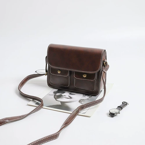 Ретро японская студенческая юбка в складку, универсальная небольшая сумка для школьников, сумка на одно плечо