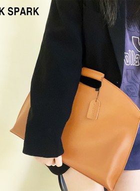 jackspark韩国ins小众13寸笔记本手提电脑包气质薄款手拎办公通勤