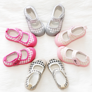 儿童帆布鞋女童布鞋浅口新款单鞋男童鞋休闲板鞋宝宝鞋子幼儿园鞋