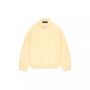 Essentials 卫衣 POLO衫 Fear 系列四色纯色长袖 24新品 God 春季
