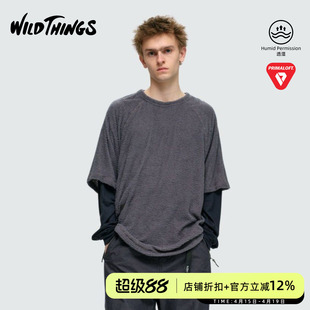 WILD THINGS 26春夏新品 Primaloft温控网眼面料速干短袖T恤