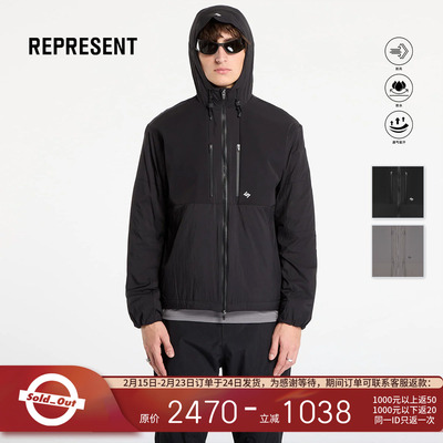 REPRESENT247机能支线连帽夹克