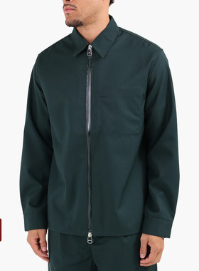 PEACEMAKER 25FW 军事风时装Ian廓形衬衫外套