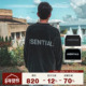 圆领套头衫 Fear Essentials 3M反光字母印花卫衣男女通款 God