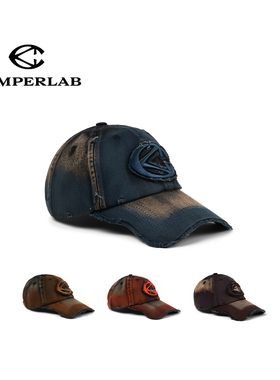 【时尚通勤】CAMPERLAB 看步 26SS 做旧破坏毛边不规则帽檐棒球帽