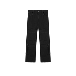 工装 DENIM CARGO R3CA 大兜多口袋水洗微喇牛仔裤 24SS REPRESENT