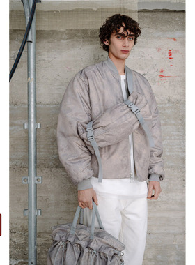 PEACEMAKER 25FW 军事风时装简约款休闲飞行员夹克外套