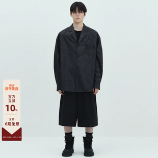 25FW 衬衫 秋季 百搭纯色简约宽松日常休闲翻领长袖 衬衣 男士 Juun.J