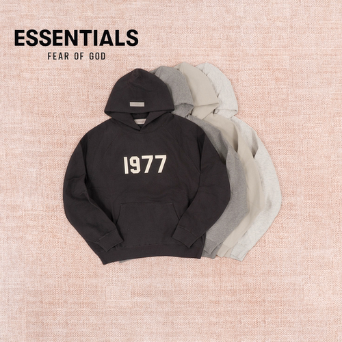 FOGEssentials1977印花连帽卫衣